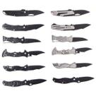 12 Canivete Metal Multiuso Pesca Camping Diversas Atividades