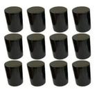 12 Capa De Porca Boliviana Preta Black Roda Caminhao 32mm 33mm