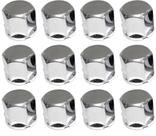 12 Capa De Porca Parafuso Sextavada Cromada 17mm 12 Capa De Porca Parafuso Sextavada Cromada 17mm