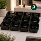 12 Cestinhas Organizadoras Pequenas Para Armários E Gavetas