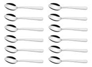 12 Colheres De Chá Inox Búzios Tramontina 23757400 Cabo Aço Inox