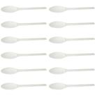 12 Colheres para Cozinha Industrial 59cm Plásticas Brancas Mexer Alimentos Restaurantes 12 Colheres para Cozinha Industrial 59cm Plásticas Brancas Mexer Alimentos Restaurantes