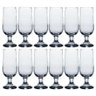 12 Copos Taça Chopp Vidro 300ml Cerveja Hannover Casa Linda