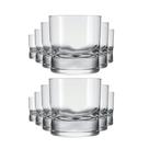 12 Copos Whisky Amassadinho Nadir 250ml Rocks
