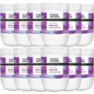 12 Creme Desodorante Hidratante Mãos Pés 680G D'agua natural