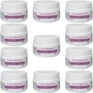12 Creme Hidratante Alquimia Elastina Colágeno e Vitamina E Pote 250g