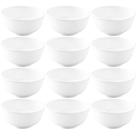 12 Cumbucas 200ml Melamina Branca Tigela Haus Sobremesa Aperitivos Bar