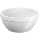 12 Cumbucas 300ml Brancas Servir Shimeji Sorvete Sopa Sobremesa Caldo Coza Plástico