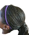 12 Elásticos Faixa Cabelo colorida esportes corrida 12 Elásticos Faixa Cabelo colorida esportes corrida