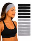 12 Faixas Headband Testeira Anti Suor Corrida Academia Yoga 12 Faixas Headband Testeira Anti Suor Corrida Academia Yoga