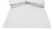 12 Fralda De Pano Quadriculada Branca 68x68cm Com Bainha 12 Fralda De Pano Quadriculada Branca 68x68cm Com Bainha