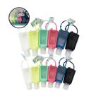12 Frascos 30ml Silicone Álcool Gel Bolsa Mochila