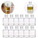 12 Frascos Decorativo Mini Recipiente Transparente 8ml
