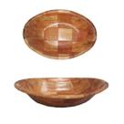 12 Gamela Travessa Tigela Bambu Servir Petiscos Cozinha 26cm 12 Gamela Travessa Tigela Bambu Servir Petiscos Cozinha 26cm
