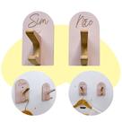 12 Ganchos de Provador loja roupas boho premium capela arco