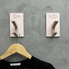12 Ganchos Provador de loja Sim Não roupas boho rosa premium