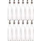 12 Garrafas de Vidro 510ml com Bico Dosador Frasco de Azeite Vinagre Lyor