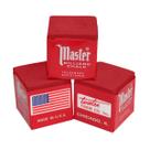 12 Giz Master Vermelho Original USA Taco Sinuca Bilhar Red