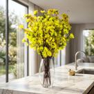 12 Hastes de Flores Sakura Artificiais 60cm - Realismo e Qualidade para Festas e Casamentos 12 Hastes de Flores Sakura Artificiais 60cm - Realismo e Qualidade para Festas e Casamentos