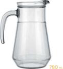 12 Jarras De Vidro Suco Bar Pequena 780ml 12 Jarras De Vidro Suco Bar Pequena 780ml