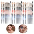 12 Kit Com 8 Peças De Pincéis De Maquiagem Cada Mini Para Necessaire 12 Kit Com 8 Peças De Pincéis De Maquiagem Cada Mini Para Necessaire