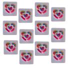 12 kit miçanga infantil para pulseira cordão presente para menina lembrancinha festa infantil prenda