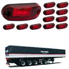 12 Lanterna Delimitadora LED Carreta Facchini Lateral Rubi