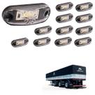 12 Lanterna Delimitadora LED Carreta Librelato Lat Cristal 12 Lanterna Delimitadora LED Carreta Librelato Lat Cristal