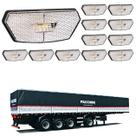 12 Lanterna Diamante Facchini LED Cristal Saída Fios 12 Lanterna Diamante Facchini LED Cristal Saída Fios