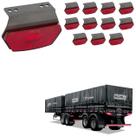 12 Lanterna Diamante Noma LED Rubi c/ Suporte - Conect