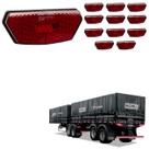 12 Lanterna Diamante Noma LED Rubi Saída Fios