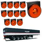 12 Lanterna Lateral Facchini LED Âmbar 85mm c/ Sup. - Conect