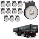 12 Lanterna Lateral Noma LED Cristal 65mm c/ Suporte - Fio 12 Lanterna Lateral Noma LED Cristal 65mm c/ Suporte - Fio