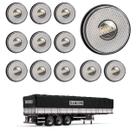 12 Lanterna Lateral Randon LED Cristal 85mm Saída Fios 12 Lanterna Lateral Randon LED Cristal 85mm Saída Fios
