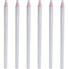 12 Lápis Giz Branco Barbante Fácil Costura Moldes Patchwork 12 Lápis Giz Branco Barbante Fácil Costura Moldes Patchwork