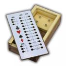 12 Marcador Para Truco Carteado Baralho Cartas Mesa Atacado