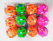 12 Mordedores Bolas De Borracha Mordedor Petshop Atacado Top