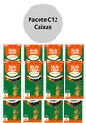12 Pacote Giz De Cera Mini 6 Cores Leo leo