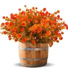 12 pacotes de flores artificiais de outono TURNMEON resistentes a UV