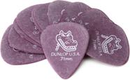 12 Palheta DUNLOP Gator Grip 0,71 mm guitarra 417r roxo claro