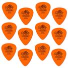 12 Palheta DUNLOP Tortex 0.60 mm Standard guitarra laranja