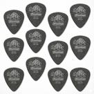 12 Palheta DUNLOP Tortex 0.88mm STANDARD Guitarra 488R Preta