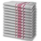 12 Panos De Prato Atoalhado Felpudo Premium Rosa 12 Panos De Prato Atoalhado Felpudo Premium Rosa