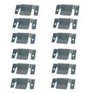 12 Pares Conector Cabeceira Sofá Painel Tvs União Encaixe Aço Galvanizado