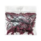 12 Peças De Adesivos De Parede 3D De Borboleta Com Rosa Sangrenta Para Halloween, PVC Autoadesivo,