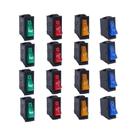 12 Peças Interruptor Gangorra De 3 Pinos E 2 Posições 16A 250V 220V 20A Com Luz LED Em Formato De 12 Peças Interruptor Gangorra De 3 Pinos E 2 Posições 16A 250V 220V 20A Com Luz LED Em Formato De