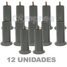 12 Pés Cama Box Reforçado 12 Cm Casal, Solteiro, King, Queen