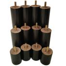 12 Pés de Madeira Anti Refluxo Conjunto de Pés para Cama Box 12 Pés de Madeira Anti Refluxo Conjunto de Pés para Cama Box