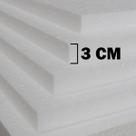 12 Placa Isopor Forro 100cm x 50cm x 3cm - Compar no máximo 1 kit por vez