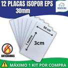 12 Placa Isopor Forro 100cm x 50cm x 3cm - Compar no máximo 1 kit por vez